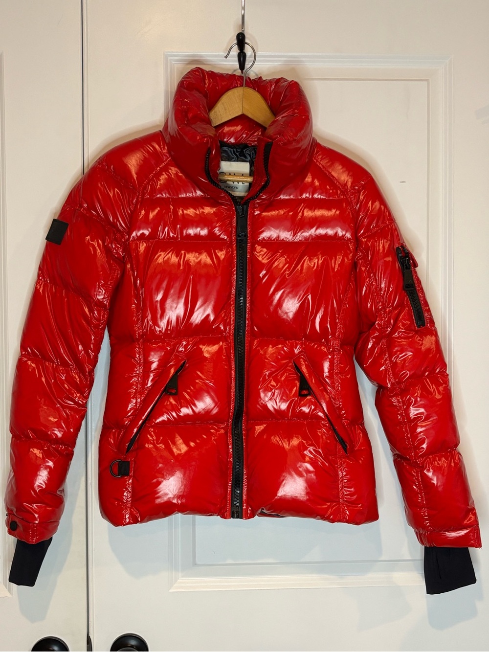 SAM Freestyle Puffer Down Jacket Cherry Red M